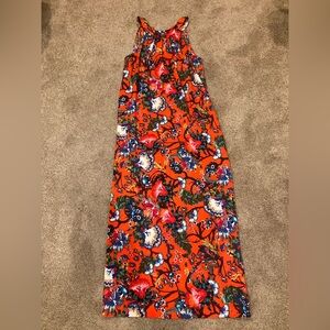Catherine Malandrino Vibrant Floral Maxi dress